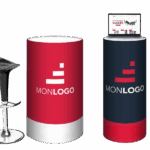 Table haute gonflable